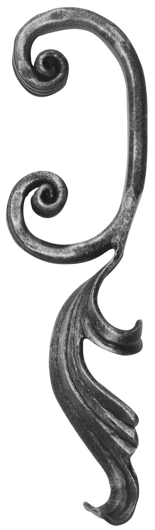 C-Schnörkel 16x8mm, 65x225mm, RE