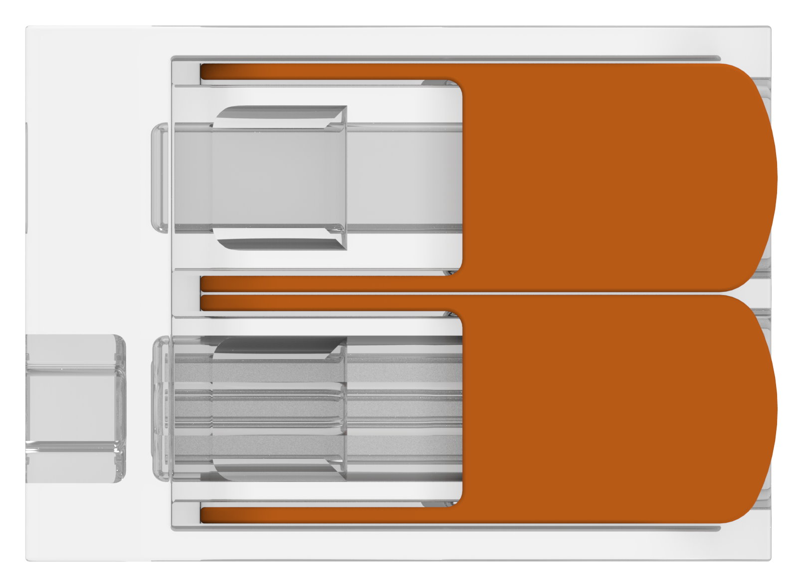 Wago Compact-Verbindungsklemme 2-Leiter bis 4qmm