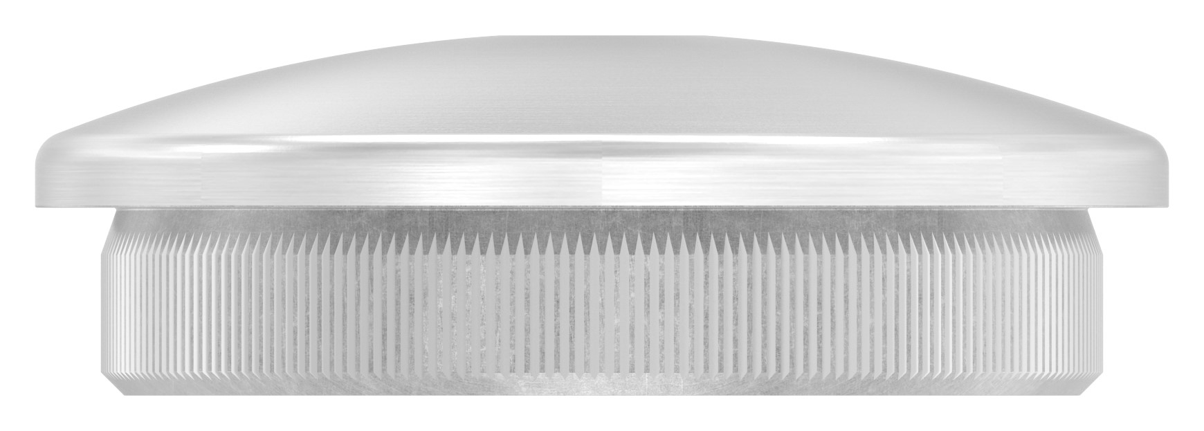 Rohrabschlussstopfen, für Rohr 48,3x3,0mm, V2A
