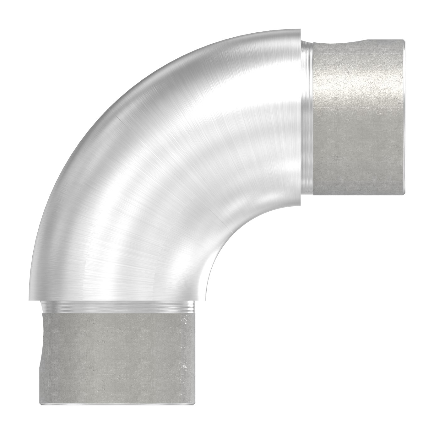 Rohrbogen 90°, verstellbar, für Rohr 42,4x2,5mm, V2A Rohrbogen 90°, verstellbar, für Rohr 42,4x2,5mm, V2A