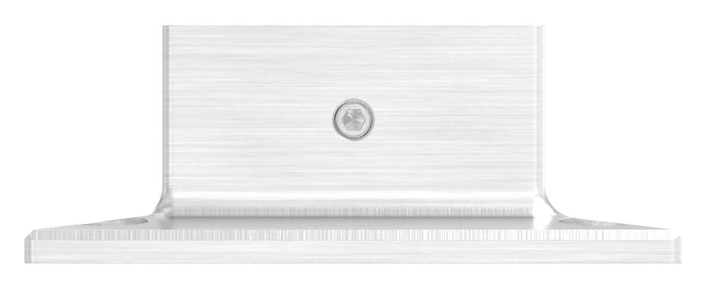 Wandbefestigung für Quadratnutrohr 40x40mm, V4A