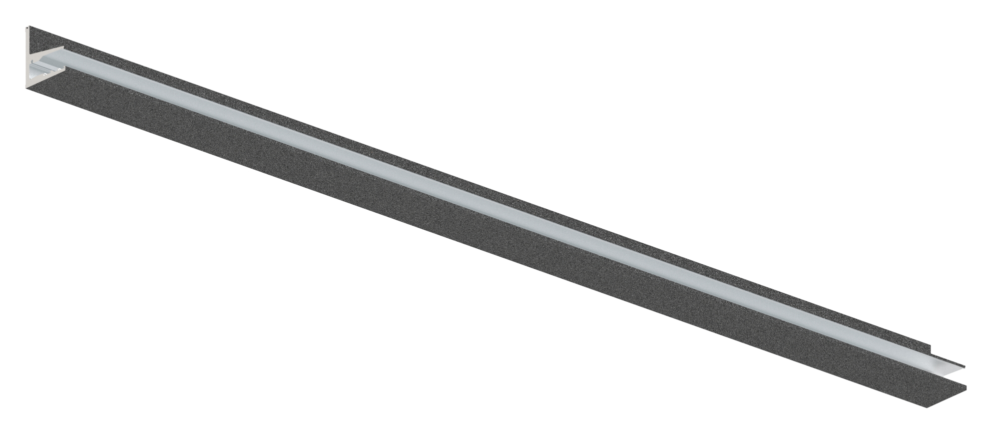 Vordachprofil eleganza canopy, L: 2005mm, DB703 Vordachprofil eleganza canopy, L: 2005mm, DB703