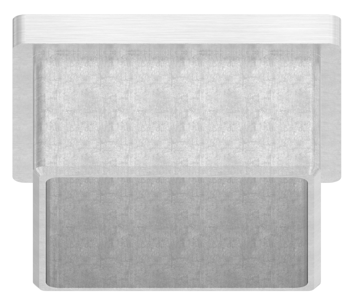 Einsteckkappe, für Rohr 50x50x3,0mm, V4A