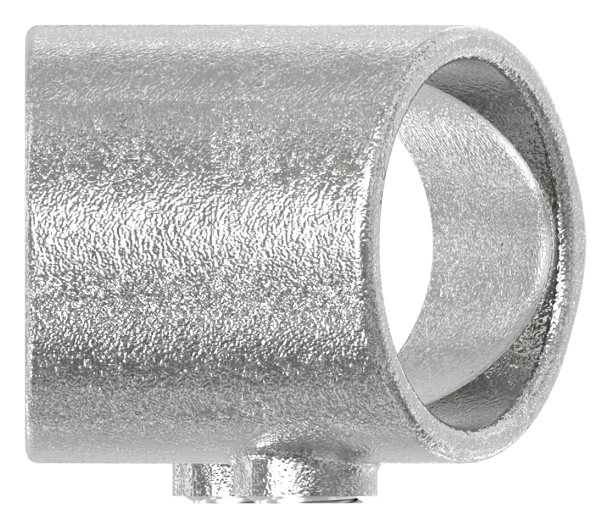 T-Stück, verstellbar 30 - 60°, für Rohr 48,3mm