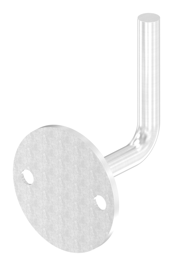 Handlaufhalter zum Anschweißen (Ronde und Bügel verschweißt), V2A