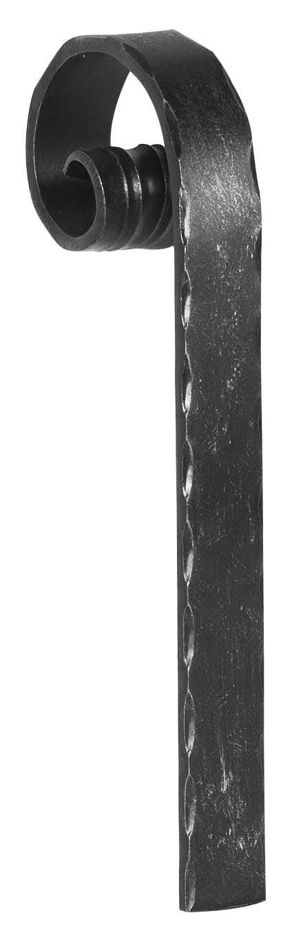 Handlaufanfänger, 50x10mm, gerollt