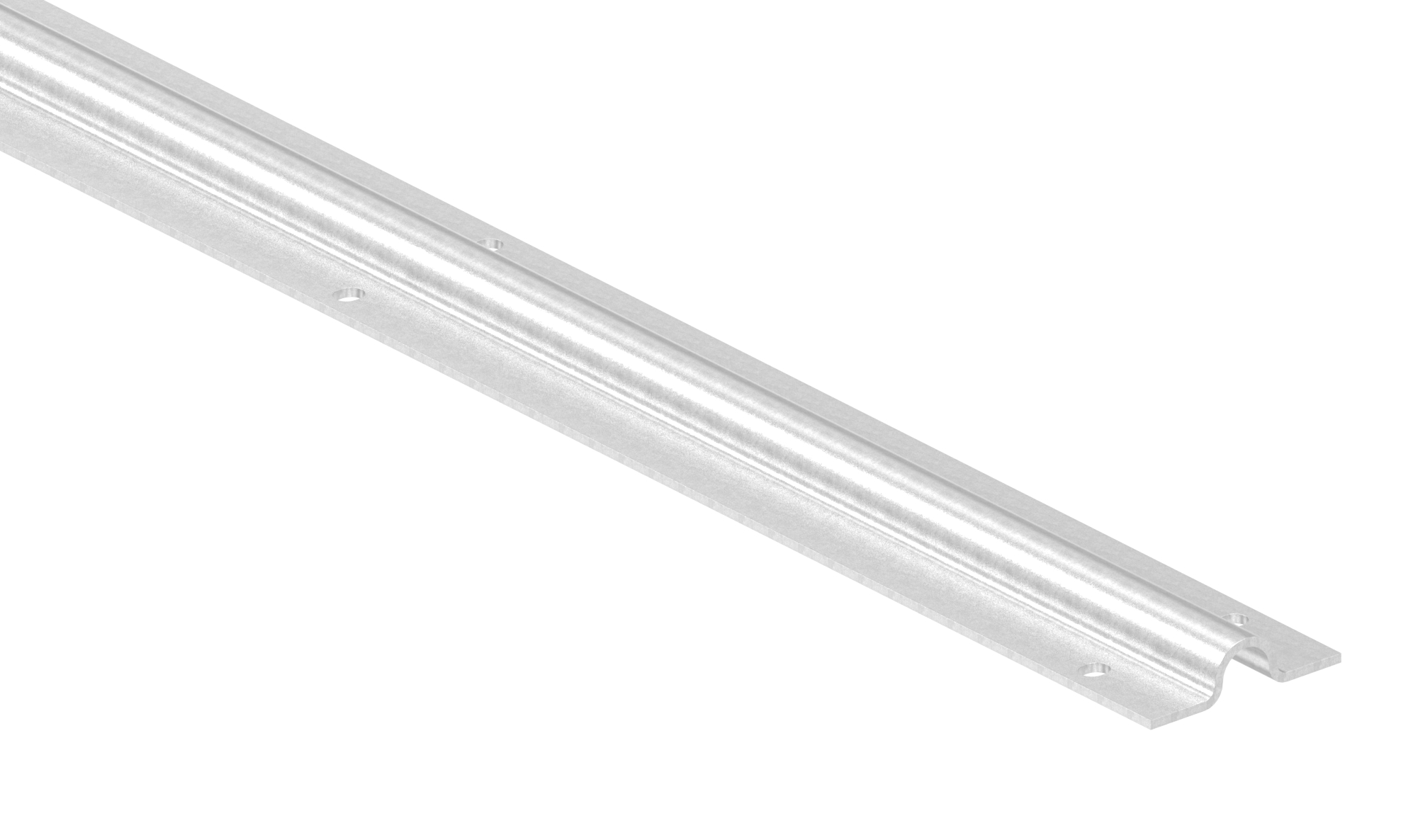 Laufschiene zum Aufschrauben, L: 3000mm, V4A