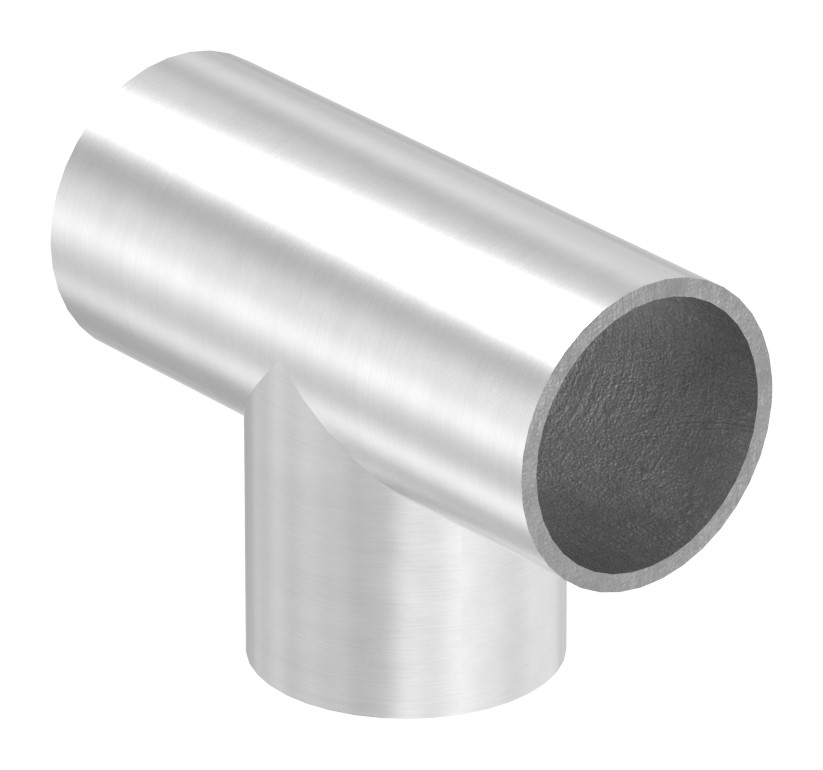 T-Stück, 33,7x2,0mm, V2A