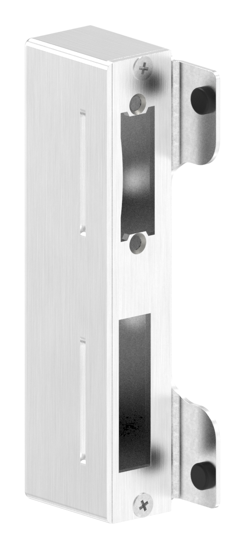 Edelstahlgegenkasten eckig, für Abstand 72mm, zum Anschweißen, 30mm, V2A Edelstahlgegenkasten eckig, für Abstand 72mm, zum Anschweißen, 30mm, V2A