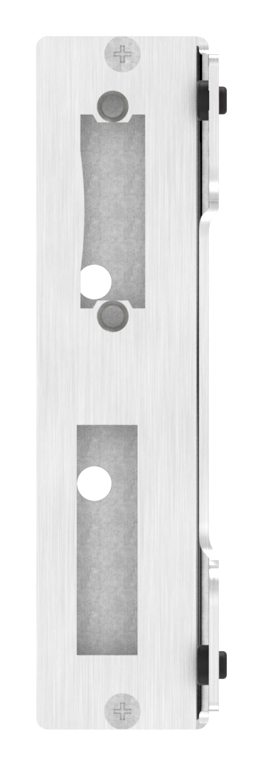 Edelstahlgegenkasten eckig, für Abstand 72mm, zum Anschweißen, 40mm, V2A Edelstahlgegenkasten eckig, für Abstand 72mm, zum Anschweißen, 40mm, V2A