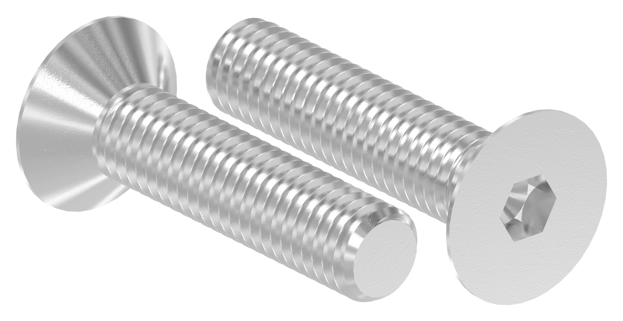 Senkkopfschraube M8x45, V2A, ISO 10642