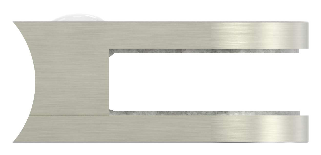 Glasklemme Mod. 32, Anschluss: 42,4mm, VA-Effekt Glasklemme Mod. 32, Anschluss: 42,4mm, VA-Effekt