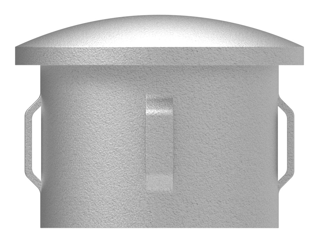 Stahleinschlagkappe, für Rohr 42,4mm, verzinkt