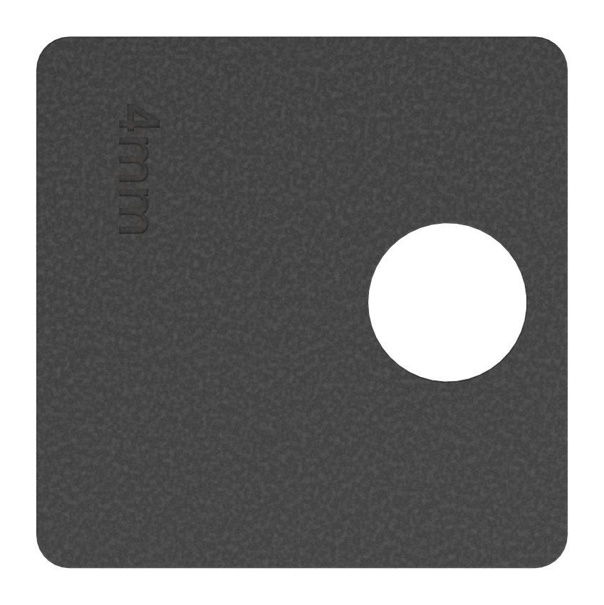 1 Paar Gummi für Mod. 36, für Blech 4,0mm