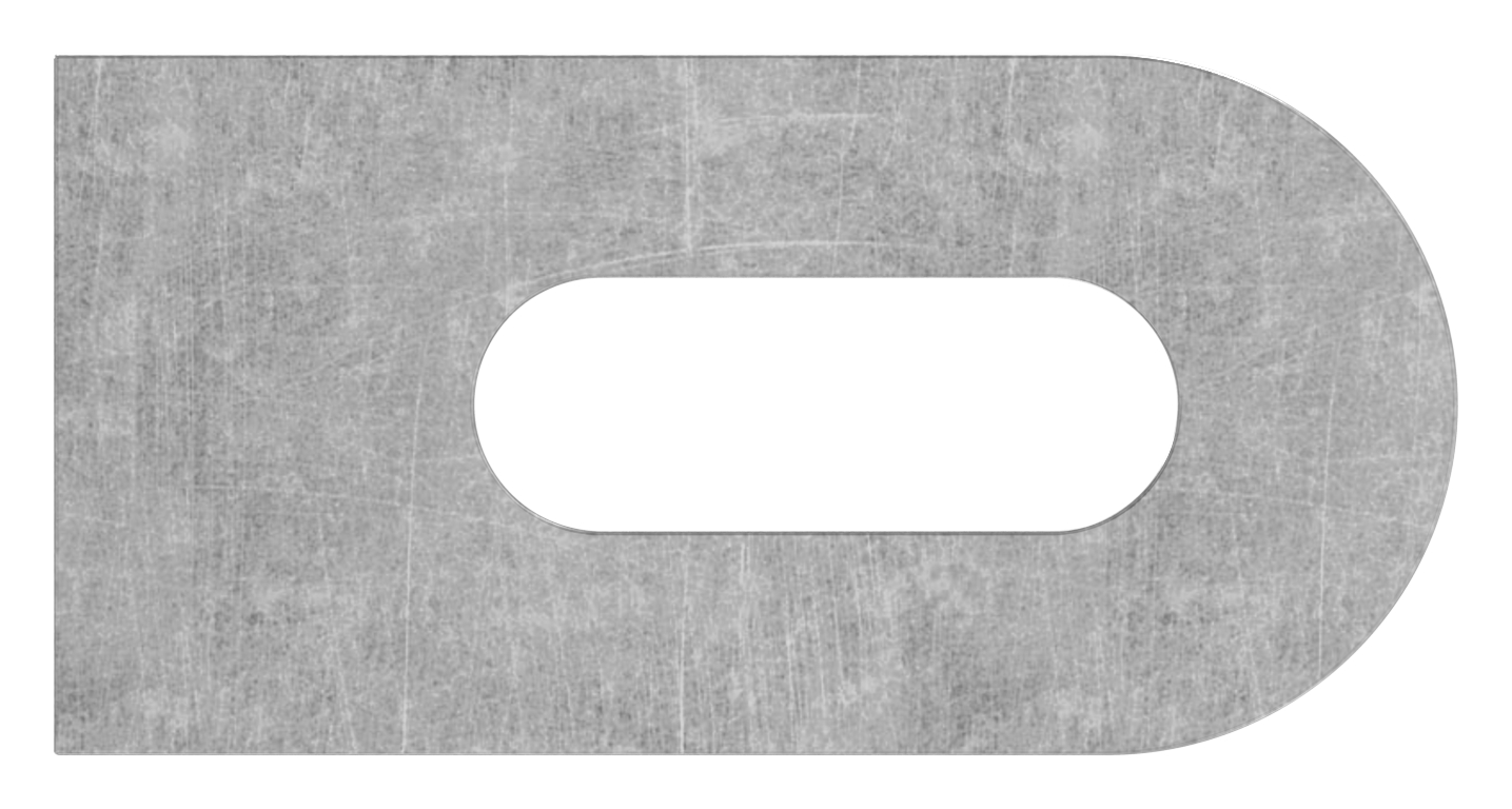 Anschweißlasche 50x25x6mm