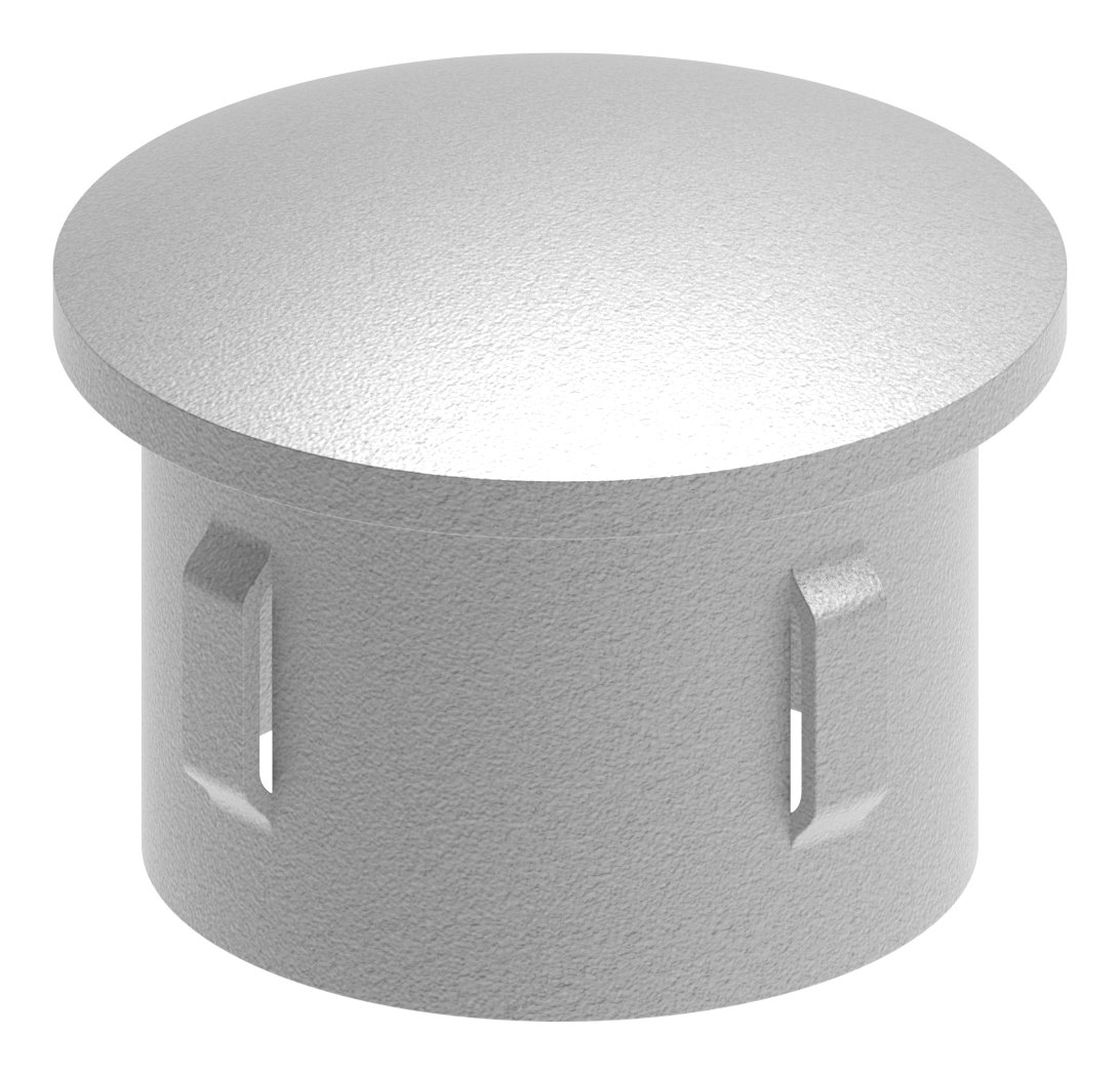 Stahleinschlagkappe, für Rohr 42,4mm, verzinkt