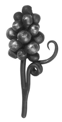 Weintraube, Ansatz Ø 8mm