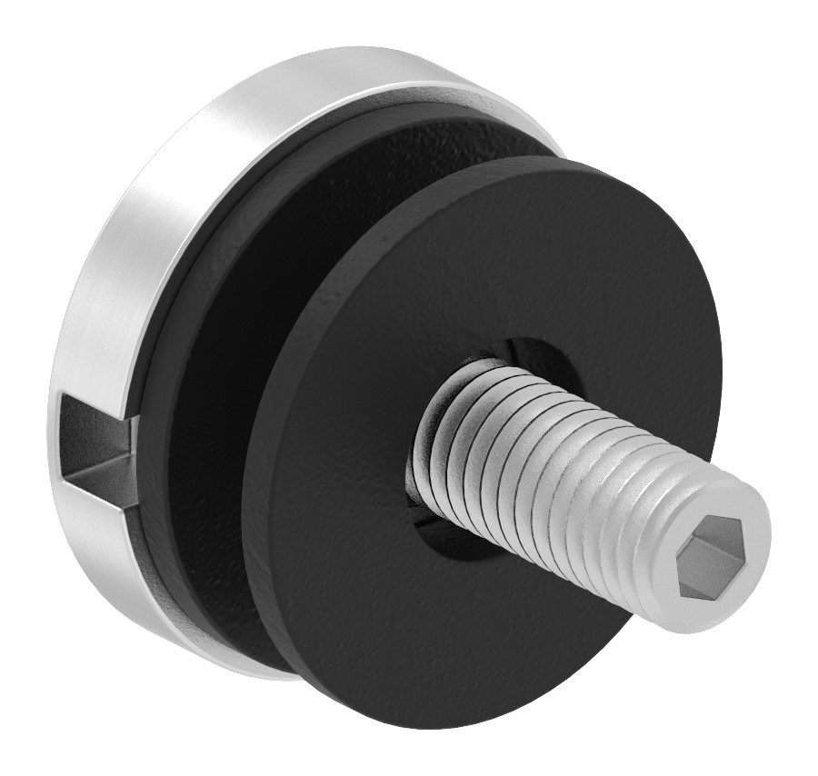 Glaspunkthalter Ø 30mm, passend zu Brenk-Halter, V2A Glaspunkthalter Ø 30mm, passend zu Brenk-Halter, V2A