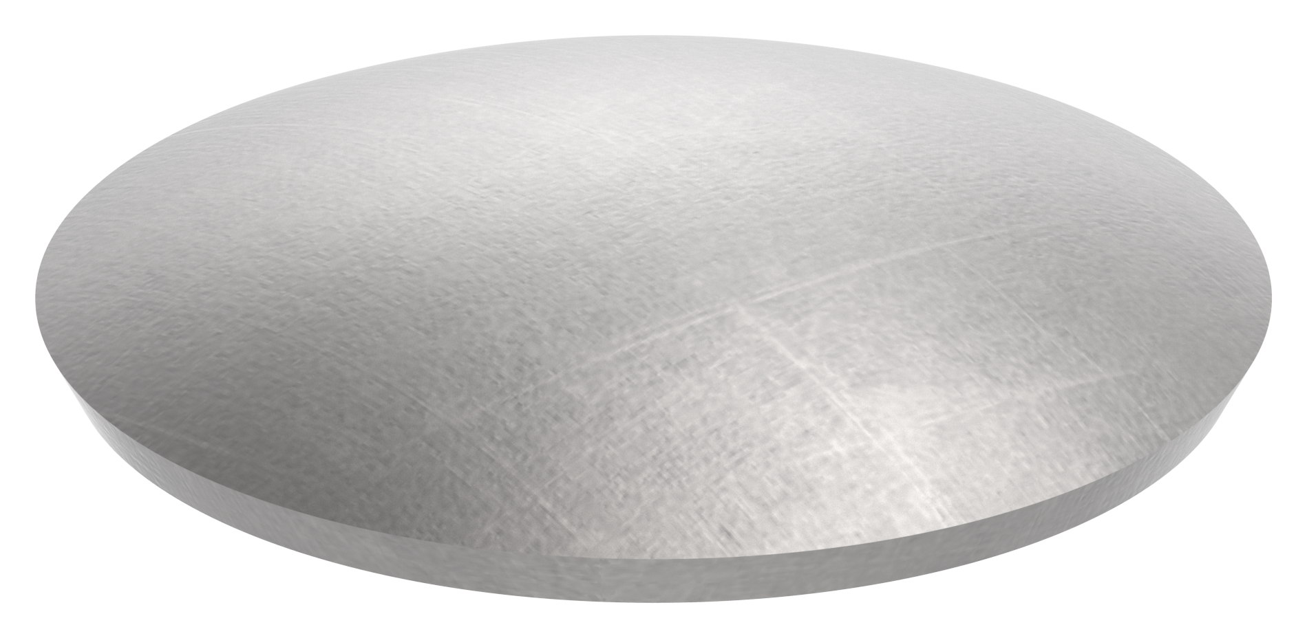 Halbrundschale 33,7x2,0mm, H: 6mm