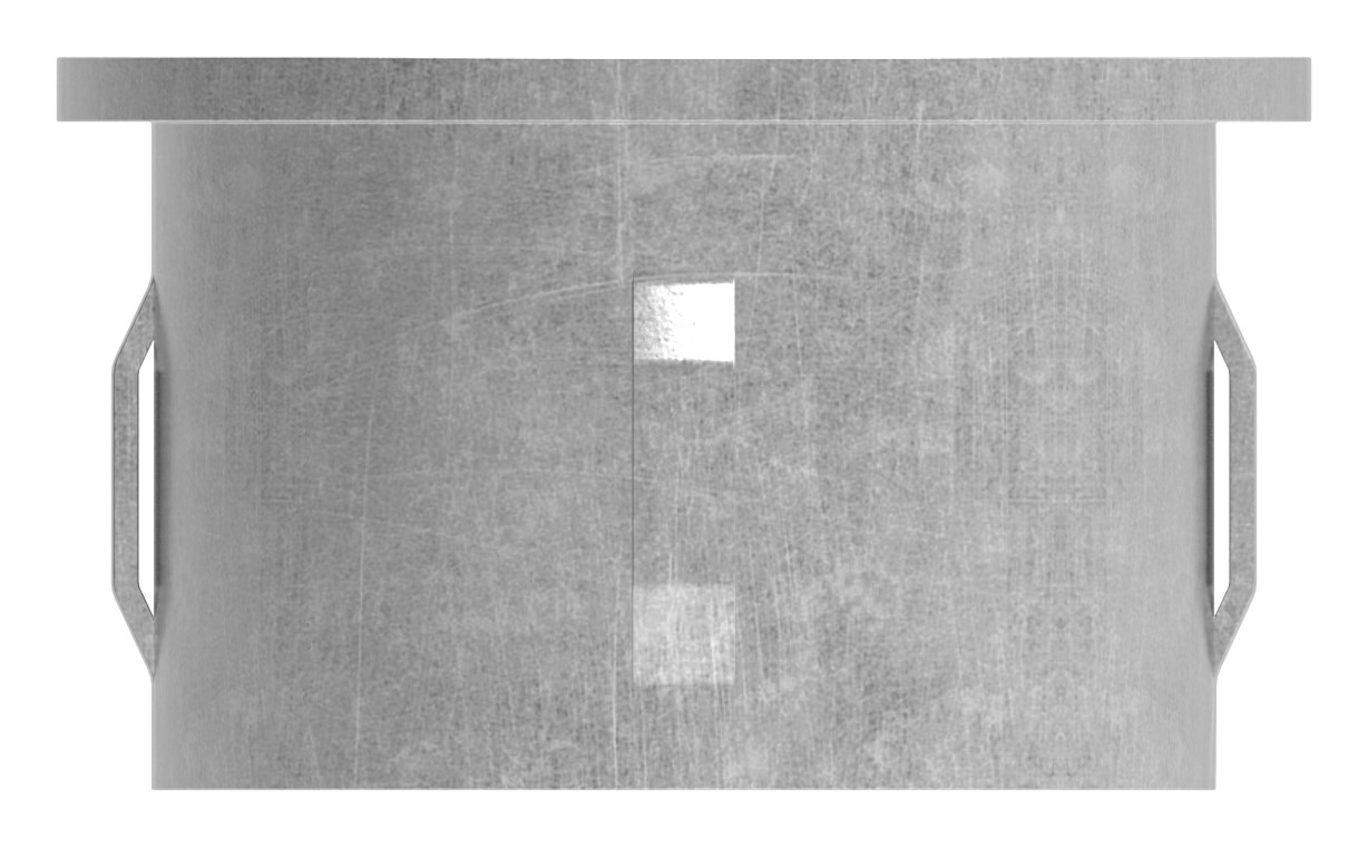 Stahleinschlagkappe, für Rohr 48,3mm