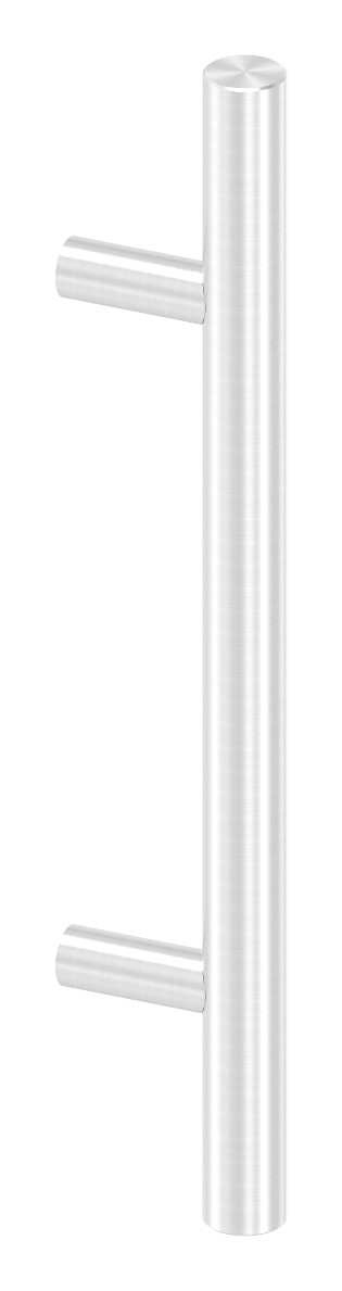 Stoßgriff inkl. Halter gerade mit L: 500mm, V2A, bestehend aus:
