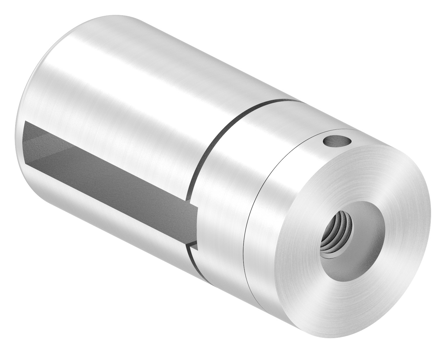 Brenk Grundhalter für Flachstäbe 40x6mm, V2A