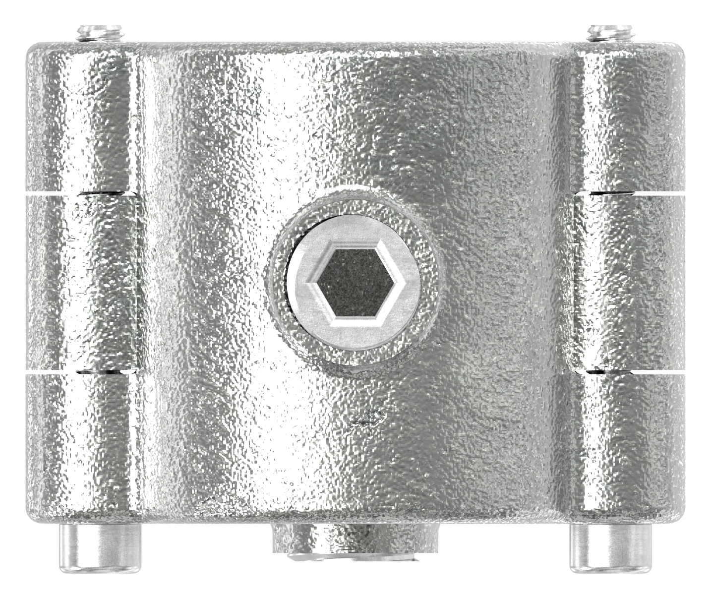 Kreuzverbinder aufklappbar, für Rohr Ø 42,4mm