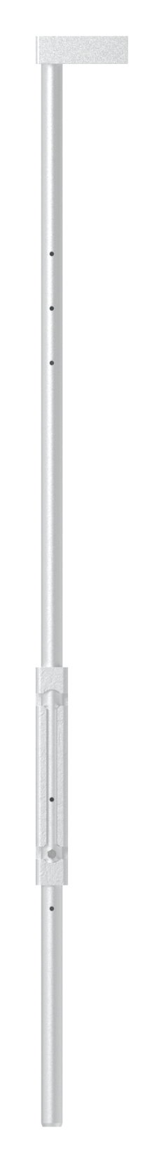 Bodenriegel XL mit Länge 1000mm, zum Anschrauben, blank