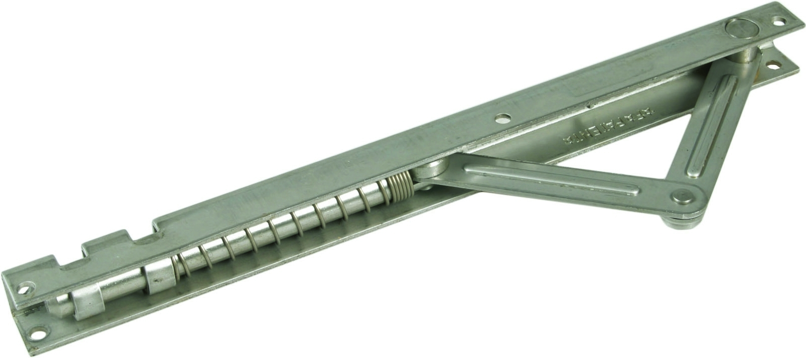 Torriegel zum Anschrauben mit Gelenk, V2A
