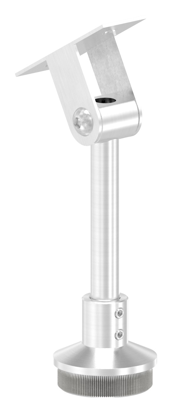 Rohrabschlussstopfen mit Stift für LED Handlauf, V2A Rohrabschlussstopfen mit Stift für LED Handlauf, V2A