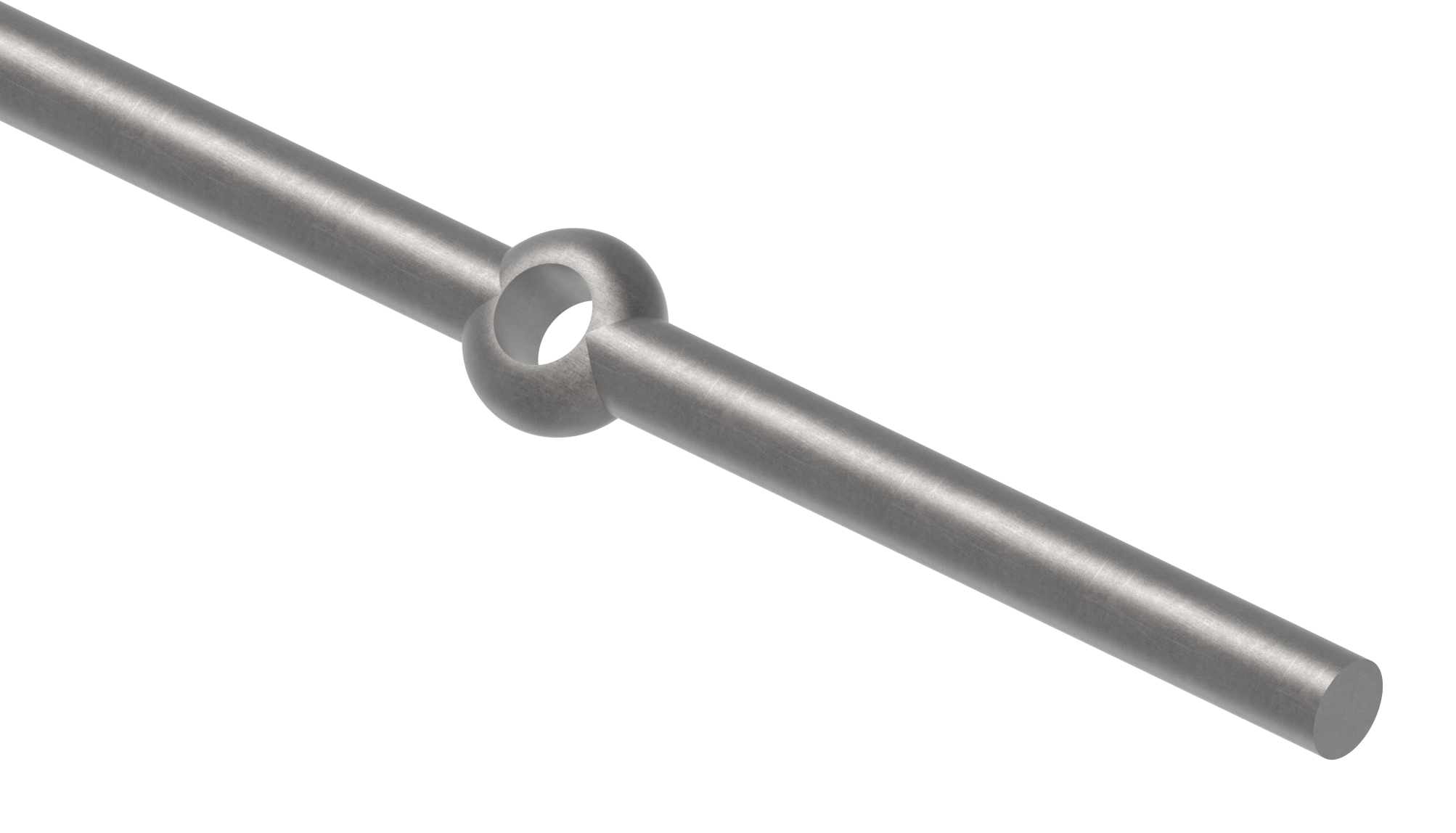 Lochleiste S235JR, Ø 14mm, Lochabstand 124mm, 2000mm