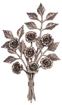 Gries-Design Zierstrauß (Rose), 530x290mm