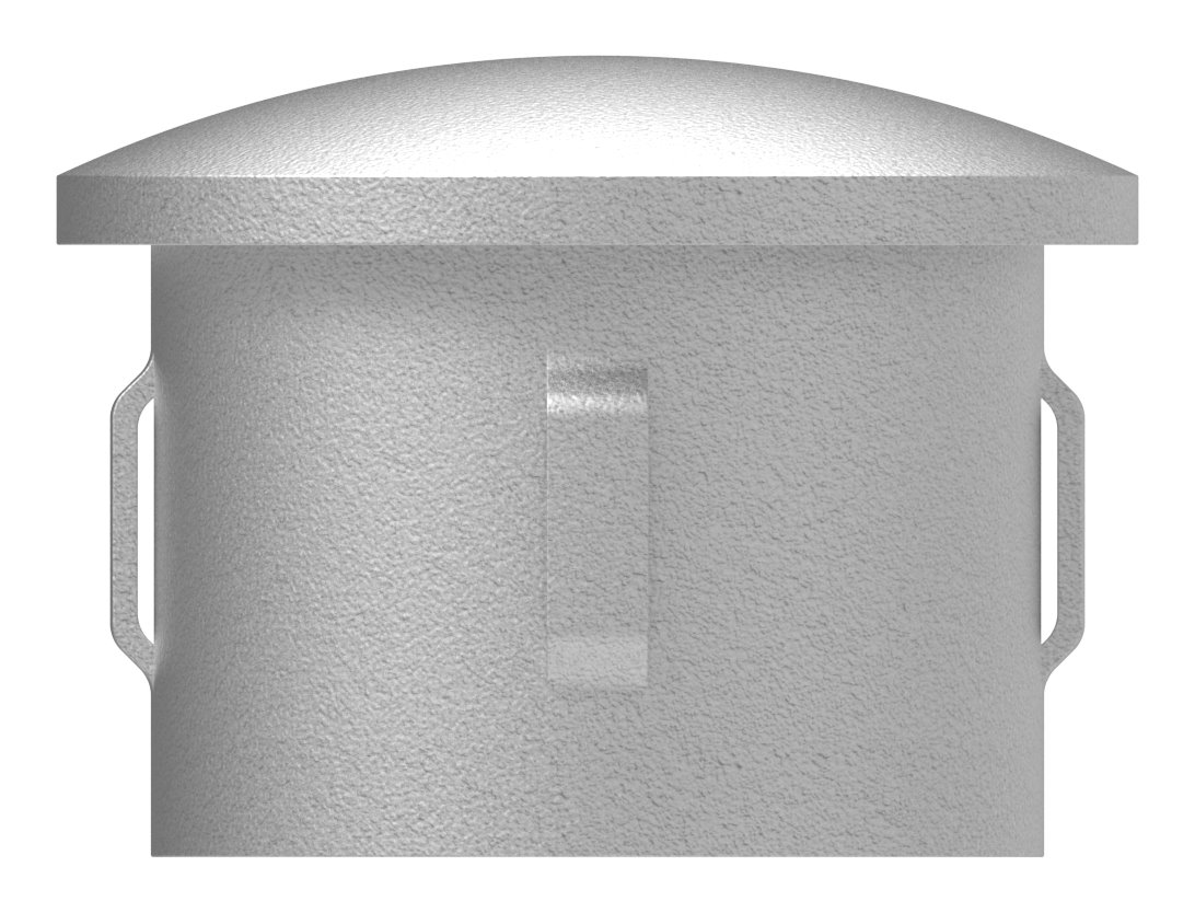 Stahleinschlagkappe, für Rohr 42,4mm, verzinkt