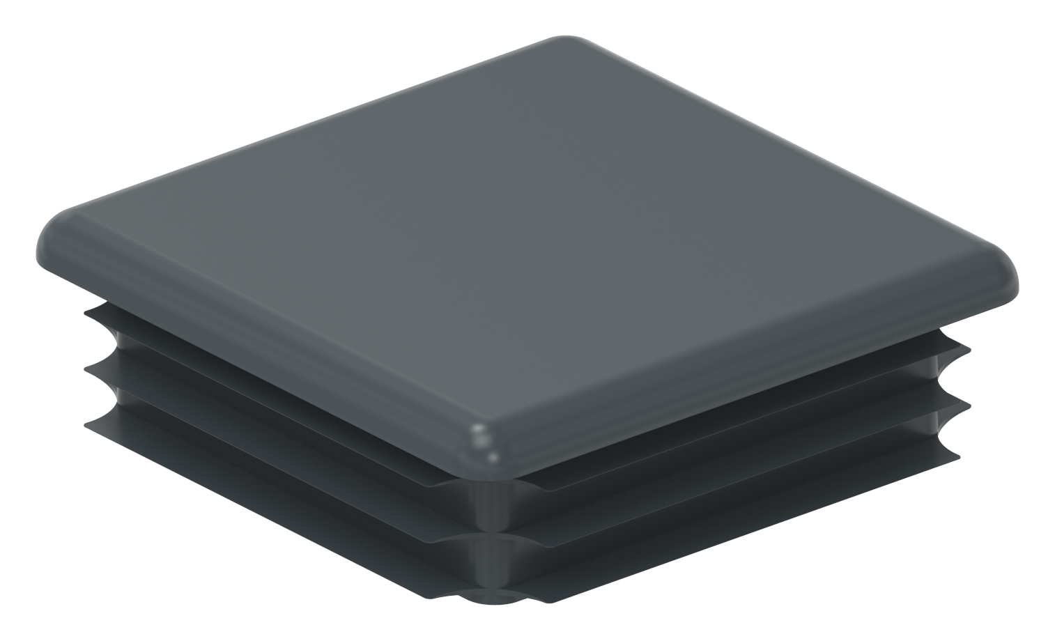 Kunststoffkappe für Quadratrohr 100x100mm
