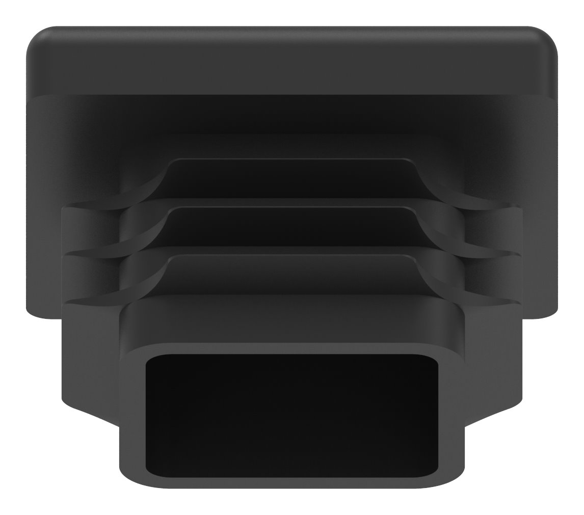 Kunststoffkappe für Quadratrohr 30x30mm Kunststoffkappe für Quadratrohr 30x30mm