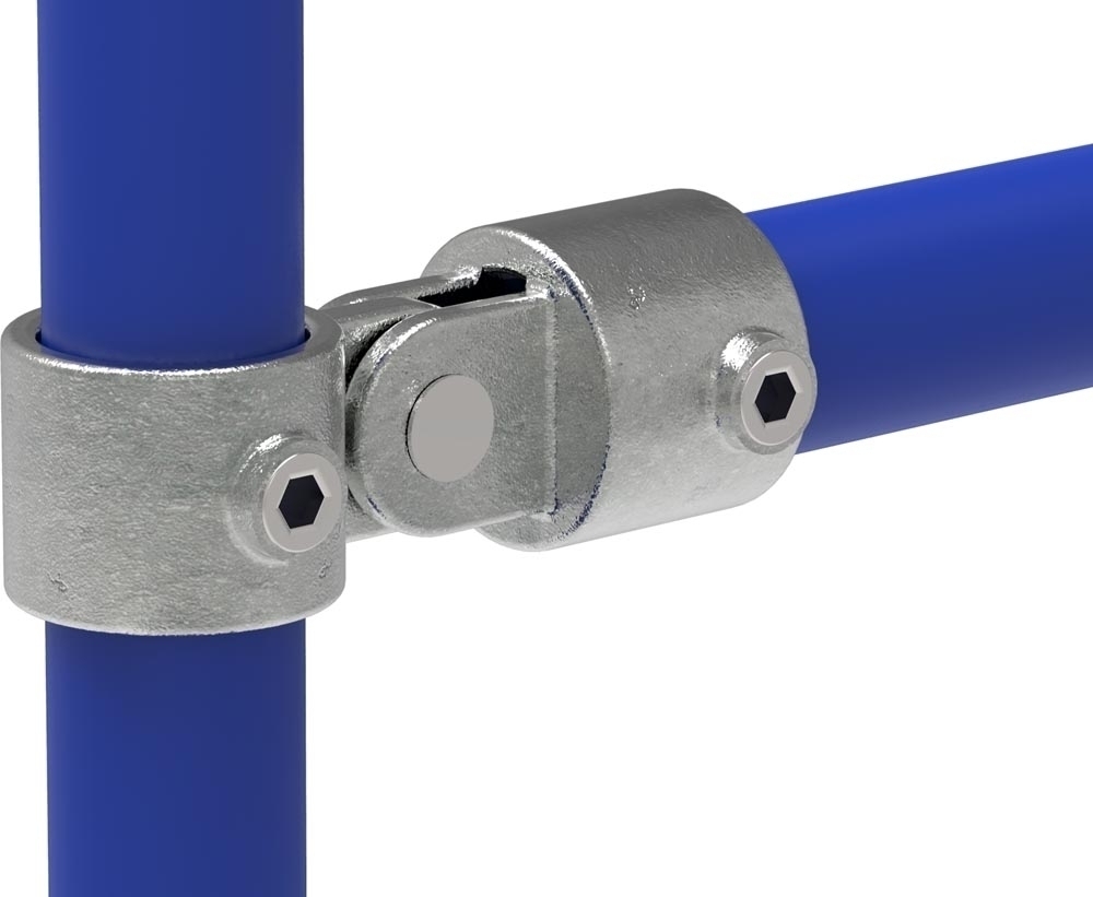 Verbinder, variabel, für Rohr Ø 42,4mm