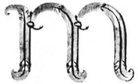 Buchstabe m