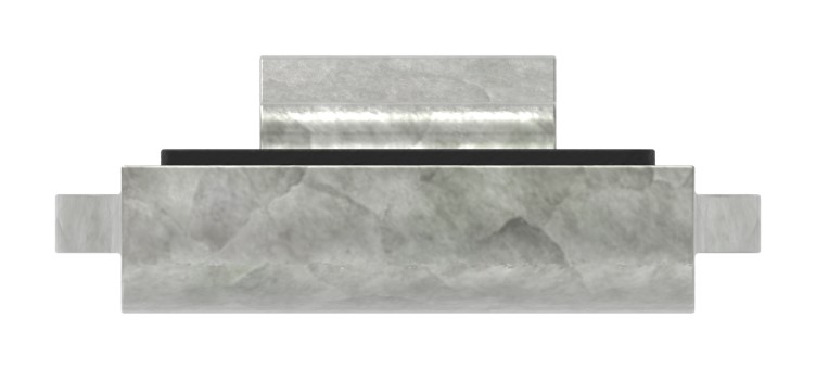 Sicherungsplatte für Mod. 35 , Zink roh Sicherungsplatte für Mod. 35 , Zink roh