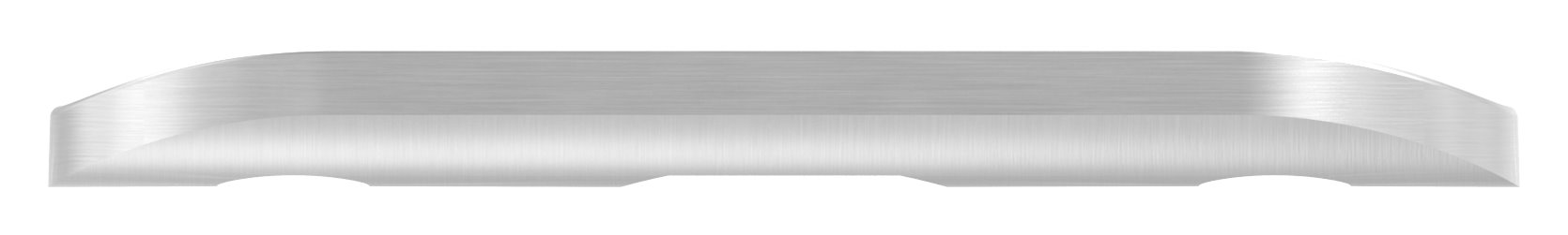 Handlaufanschlussplatte, 42,4mm mit Langlöchern, V2A