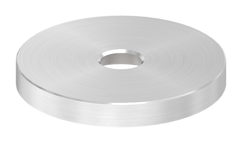 Unterteil Ø 40mm, mit Durchgangsbohrung , t: 5mm, V2A Unterteil Ø 40mm, mit Durchgangsbohrung , t: 5mm, V2A