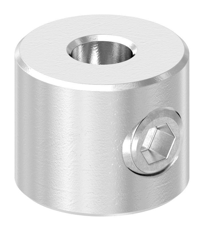 Rundklemme für Seil 5-6mm, V4A Rundklemme für Seil 5-6mm, V4A