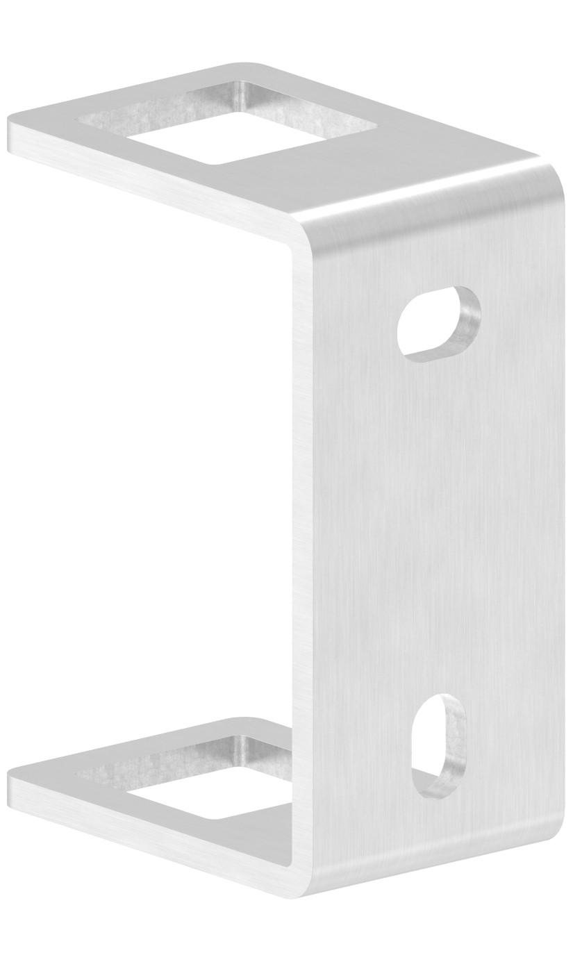 Wandbefestigung für Geländerpfosten 40x40mm, V2A