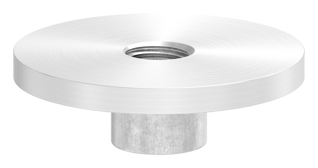 Platte, Ø 42,4mm, zum Aufschweißen, V2A