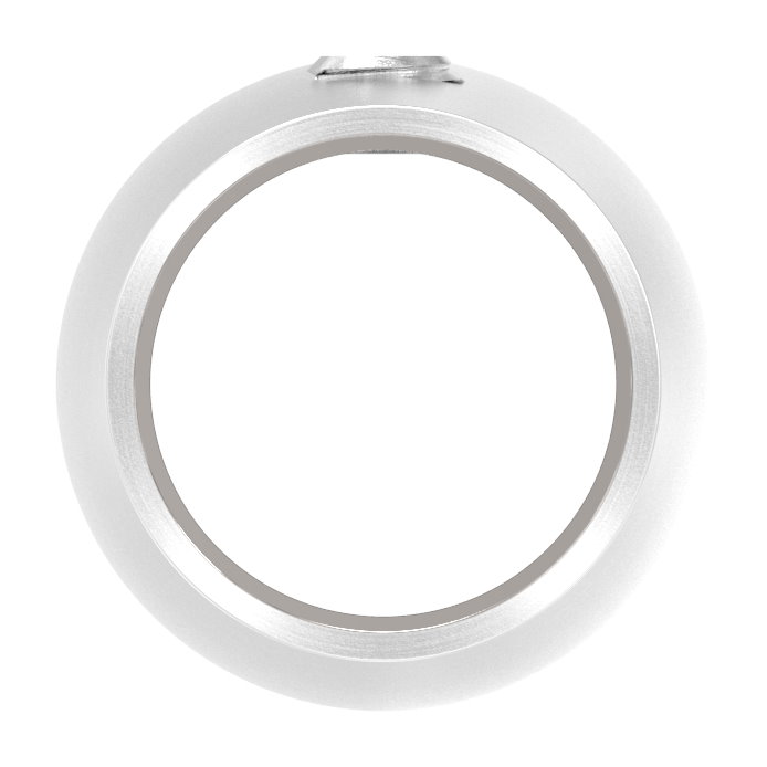 Stabverbinder für 14mm Rund, L: 45mm, Ø 20mm, V2A