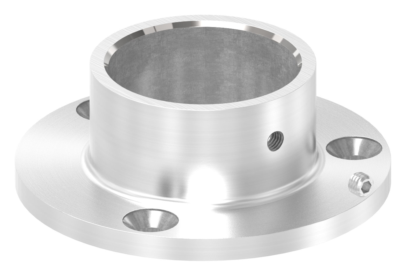 Wand- und Bodenanker, für Rohr 40,0mm, V2A Wand- und Bodenanker, für Rohr 40,0mm, V2A