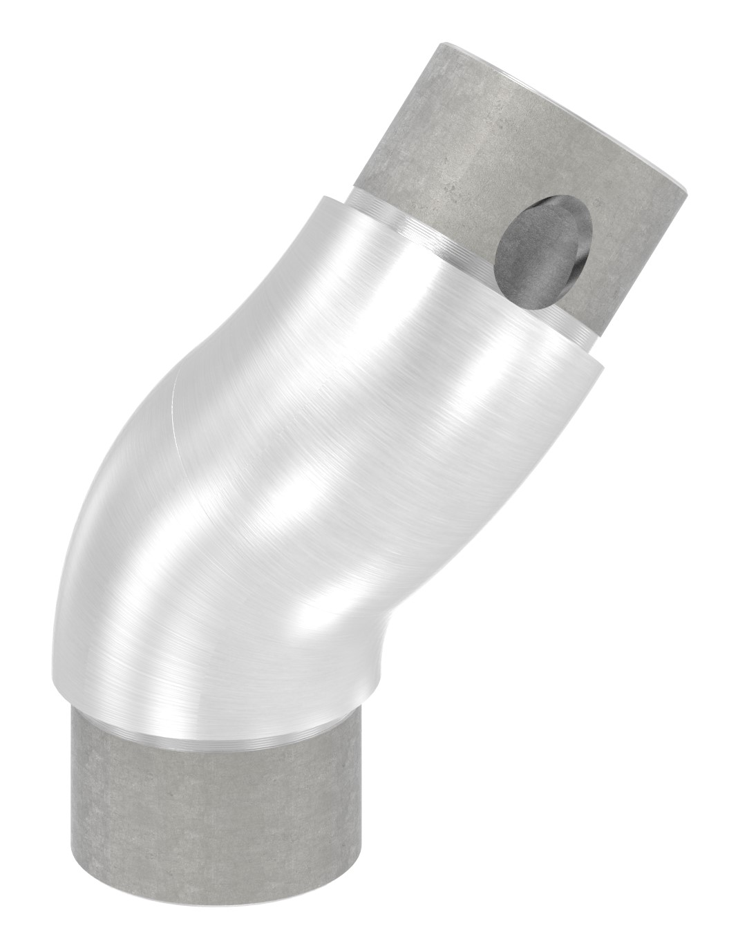 Rohrbogen 90°, verstellbar, für Rohr 42,4x2,5mm, V2A Rohrbogen 90°, verstellbar, für Rohr 42,4x2,5mm, V2A