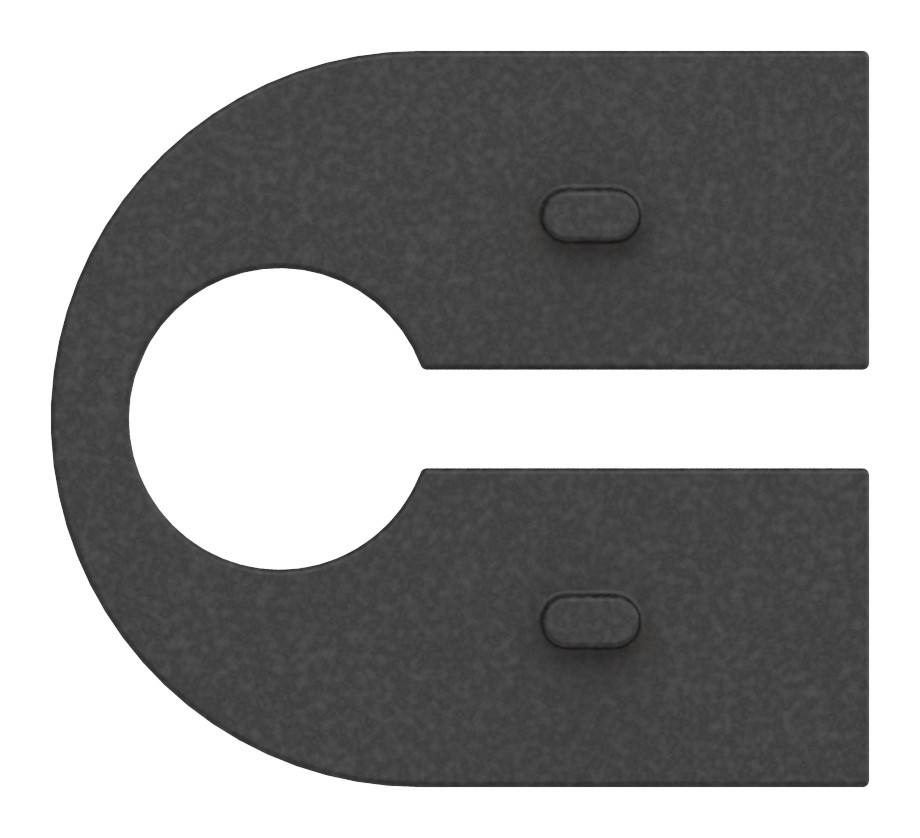 Gummi für Mod. 16, ESG-Glas 8mm Gummi für Mod. 16, ESG-Glas 8mm