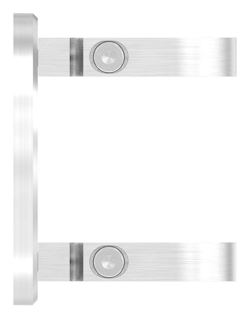 Wandbefestigung für Geländerpfosten 42,4mm, V2A Wandbefestigung für Geländerpfosten 42,4mm, V2A