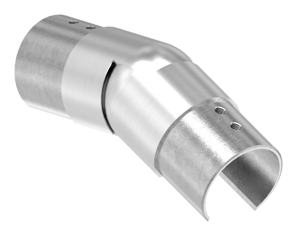 Verbinder flexibel für Nutrohr 48,3mm, V2A Verbinder flexibel für Nutrohr 48,3mm, V2A