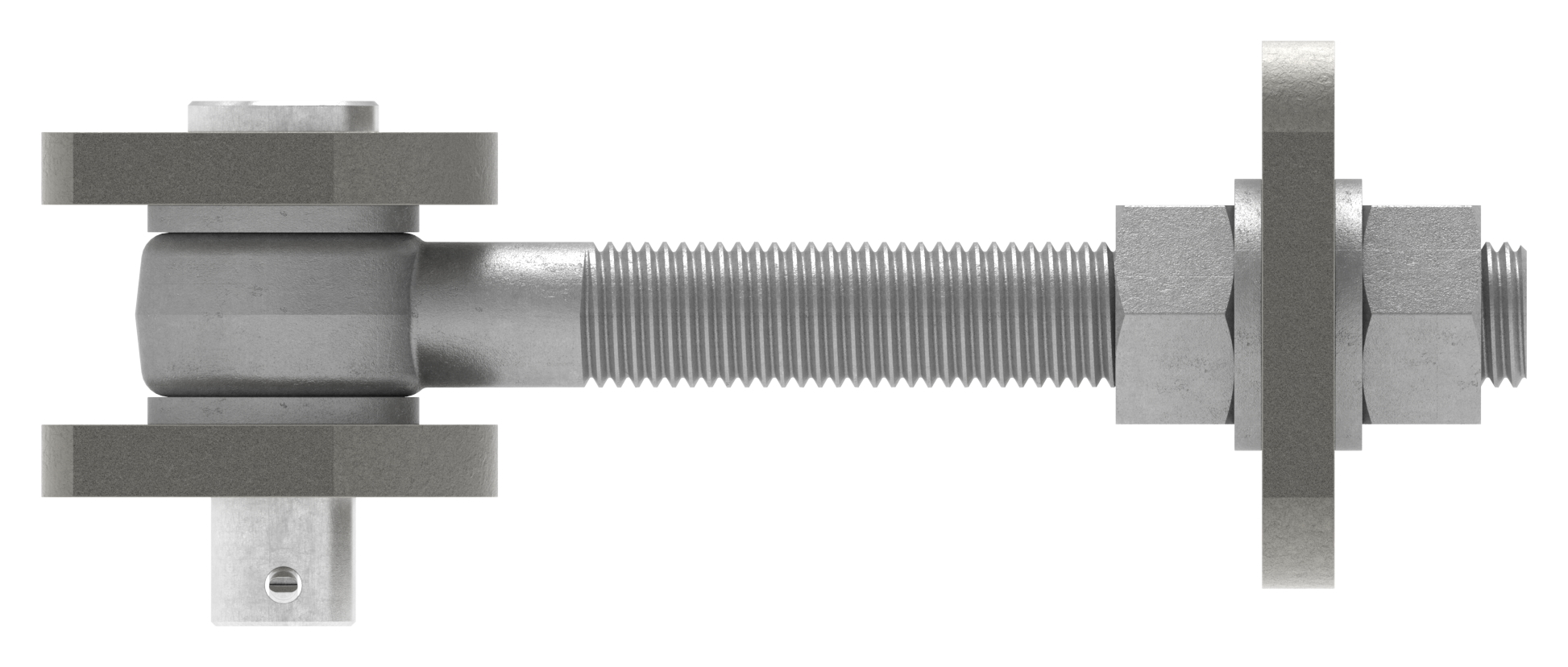 Torband M16, feuerverzinkt, mit Edelstahlbolzen Torband M16, feuerverzinkt, mit Edelstahlbolzen